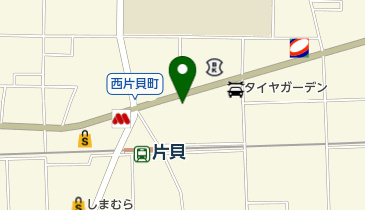 珈琲珈琲 前橋西片貝店の地図画像