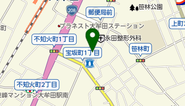 蕎麦心地 ぶんろくの地図画像