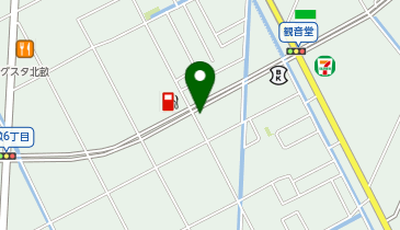 コリアンダイニング 凛の地図画像