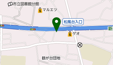 炭火亭 円の地図画像