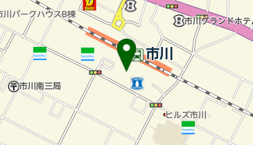 市川食堂の地図画像