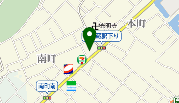 活魚ヒロの地図画像