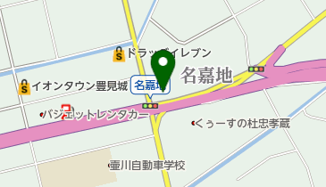 うるま食堂の地図画像