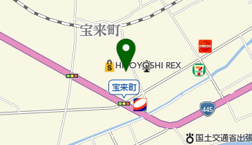 焼肉なべしま 人吉店の地図画像