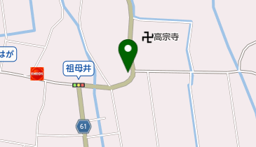 生蕎麦玉屋の地図画像