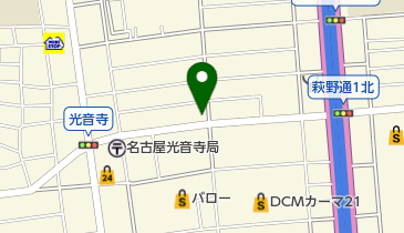 稲の家 光音寺店の地図画像