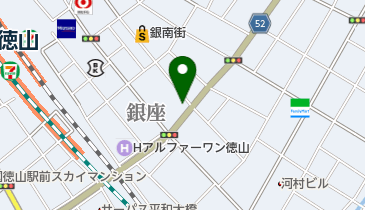 鮨うえのの地図画像