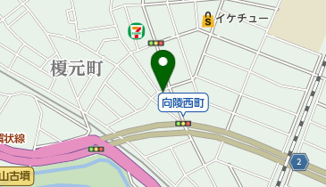 四季菜 如月の地図画像