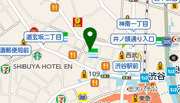 バーガーキング 渋谷センター街店の地図画像