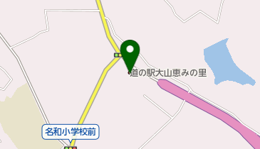 地産ランチ&カフェ大山きゃらぼくの地図画像