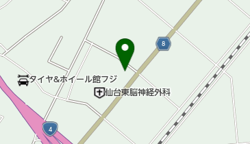 手延べうどん むぎの里 仙台岩切店の地図画像