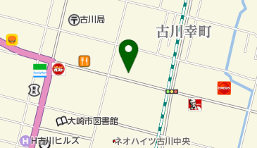 むぎの里 古川店の地図画像