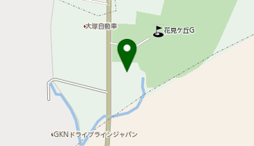 岩保流しそうめん店の地図画像