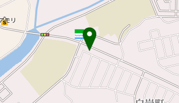 割烹たがわの地図画像