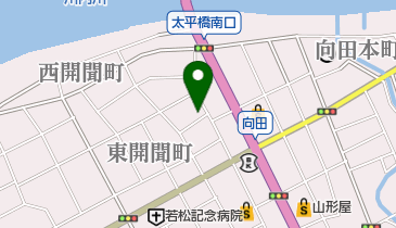 喜久そばの地図画像