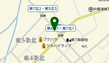 木多郎倶楽部 中標津店の地図画像
