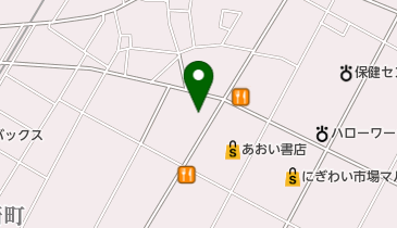 西尾甲羅本店の地図画像