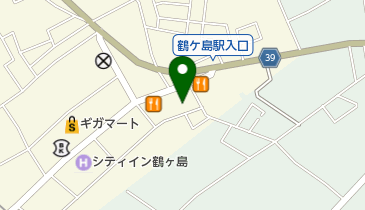 割烹網代の地図画像