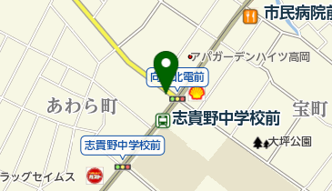 魚八の地図画像