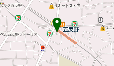 串揚げBAR三丁目の地図画像