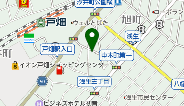 さとう季節料理の地図画像