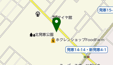 洋麺屋五右衛門 新発寒店の地図画像