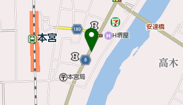 呑み食いどころ大和の地図画像