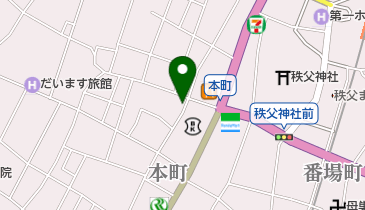 亀寿司の地図画像