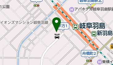 寿司安の地図画像