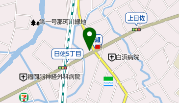 二葉鮨の地図画像