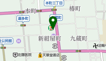 台湾料理チョウチャンの地図画像