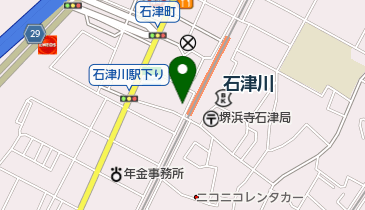 味由 石津店の地図画像