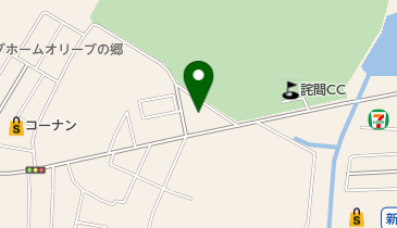 山岡とんかつ店の地図画像