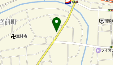 ふぉんぐ庵の地図画像