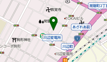 日本料理 崇月の地図画像