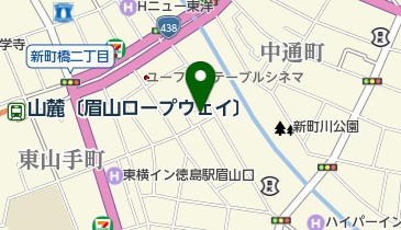 日本料理岡田の地図画像
