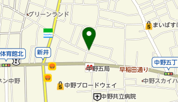 ゆうちょうの地図画像