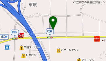 炭火焼ますだの地図画像