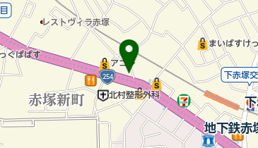 沖縄料理ちゅらさんの地図画像