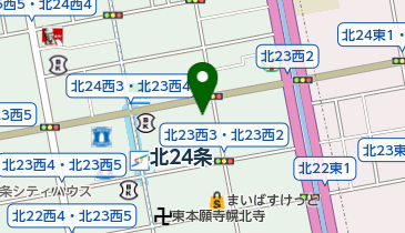 Jacksonville 北24条本店の地図画像