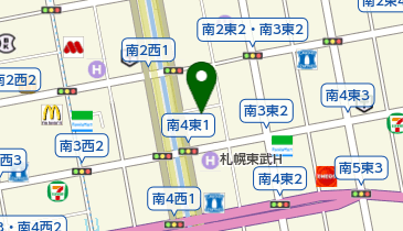 魚屋の台所 二条市場のれん横丁店の地図画像