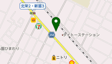 Asian Bar RAMAI 千歳店の地図画像