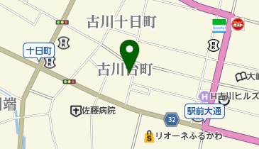 どんつく味の蔵の地図画像