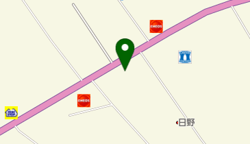 きのこ亭の地図画像