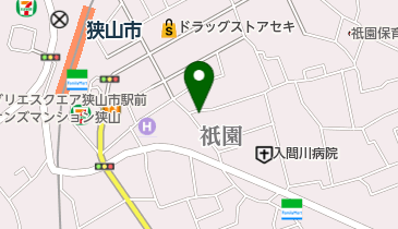 遊膳 たちかわの地図画像