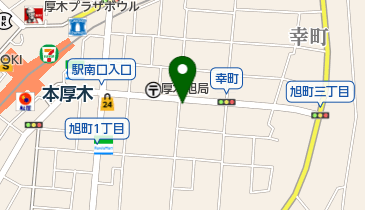 厚木たちばなの地図画像