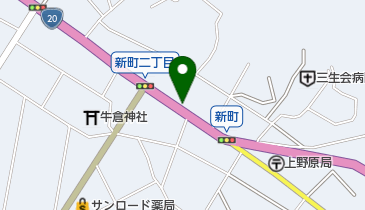 如月の地図画像