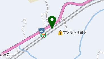 手造りほうとうあずまの地図画像