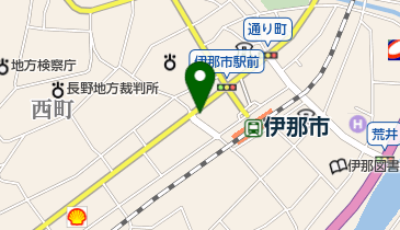 SHINSHU馳走DAINING 月の轍の地図画像