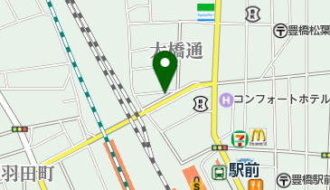 百老亭 支店の地図画像